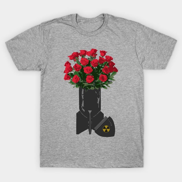 Flower Bombs T-Shirt by TheManyFaced